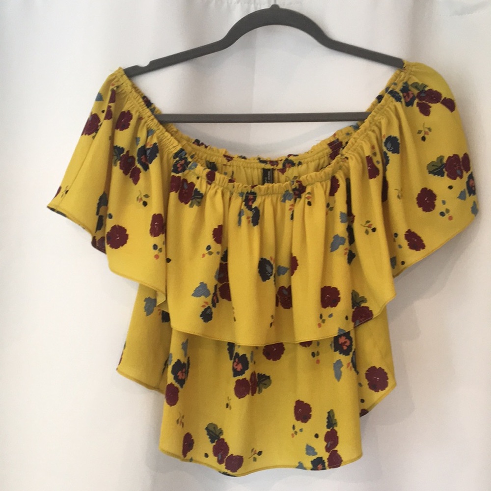 Zara off shoulder blouse